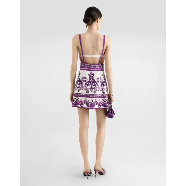 Dolce & Gabbana Majolica-print dress, view 3