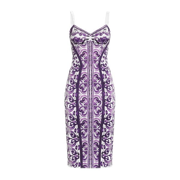 Dolce & Gabbana Majolica-print dress