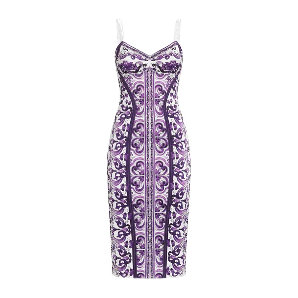 Dolce & Gabbana Majolica-print dress
