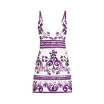 Dolce & Gabbana Majolica-print dress