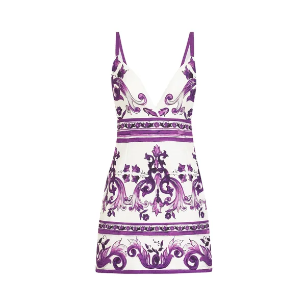 Dolce & Gabbana Majolica-print dress
