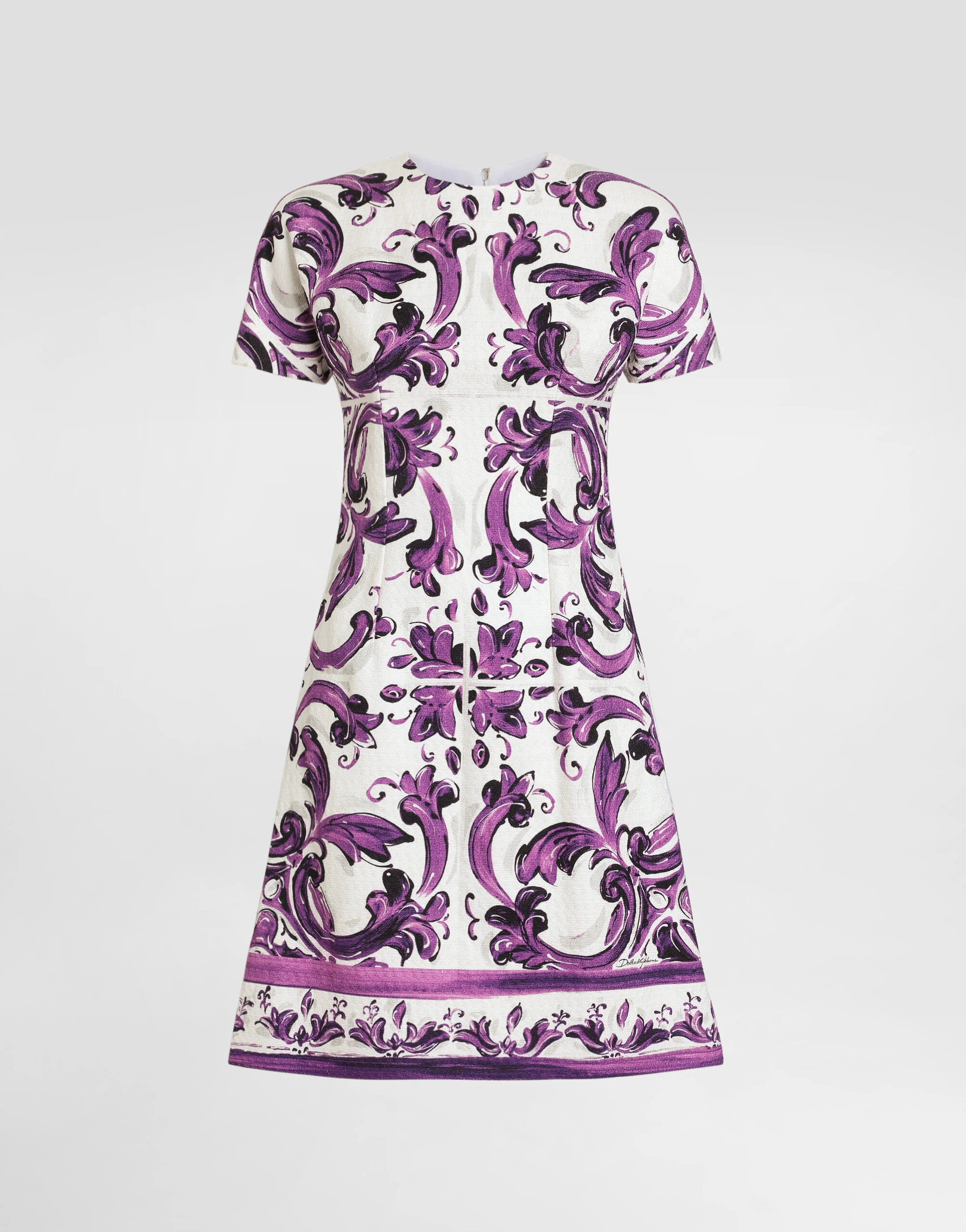 Dolce & Gabbana Majolica-print dress
