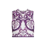 Dolce & Gabbana Majolica-print mat top
