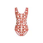 Dolce & Gabbana Majolica-print one-piece swimsuit