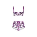 Dolce & Gabbana Majolica-print padded bikini