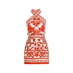 Dolce & Gabbana Majolica-print poplin dress