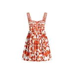 Dolce & Gabbana Majolica-print poplin short dress