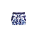 Dolce & Gabbana Majolica-print poplin shorts