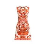 Dolce & Gabbana Majolica-print short dress