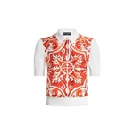 Dolce & Gabbana Majolica-print silk pullover Knit