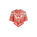 Dolce & Gabbana Majolica-print silk top