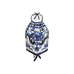Dolce & Gabbana Majolica-print silk top