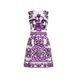 Dolce & Gabbana Majolica-print sleeveless dress