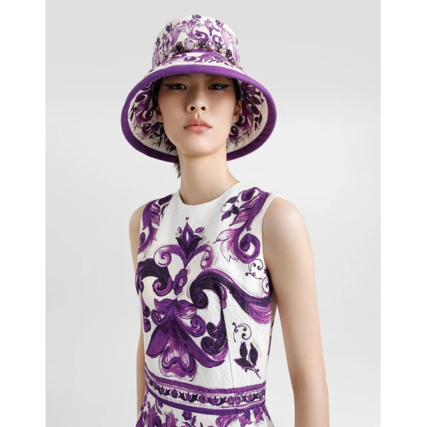 Dolce & Gabbana Majolica-print sleeveless dress, view 4