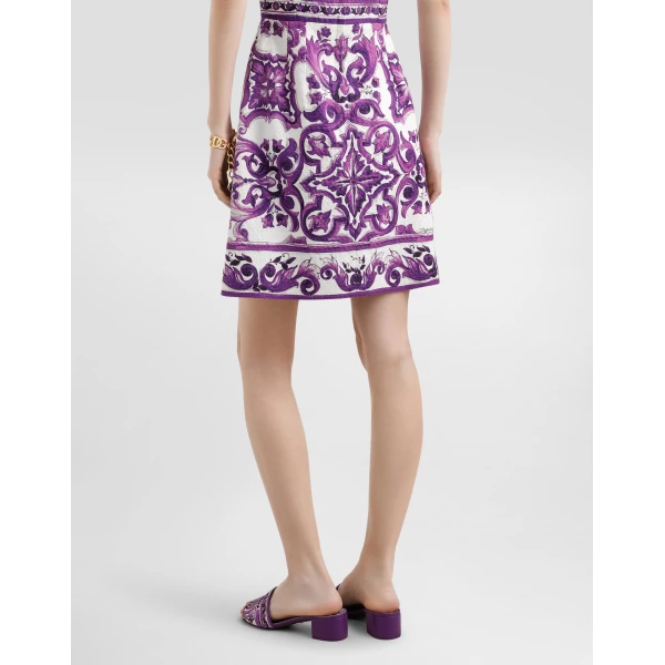 Dolce & Gabbana Majolica-print sleeveless dress, view 5