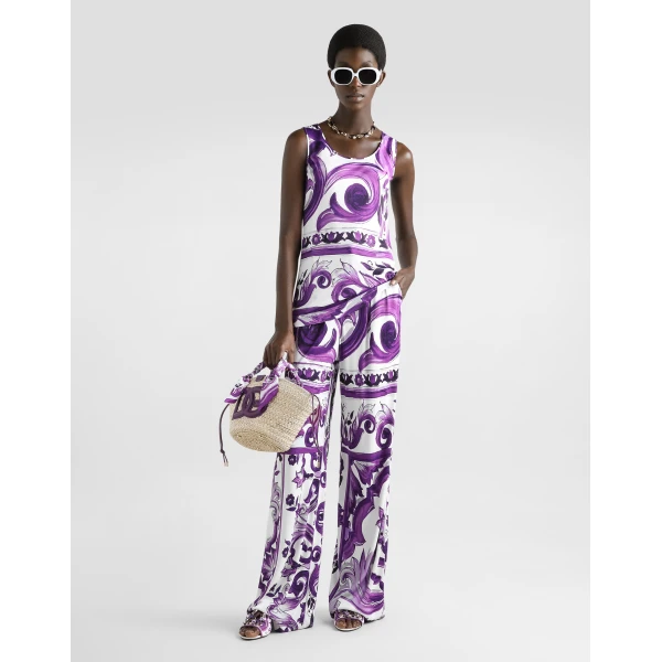 Dolce & Gabbana Majolica-print top, view 2