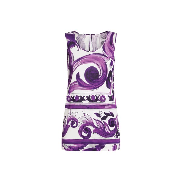 Dolce & Gabbana Majolica-print top