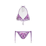 Dolce & Gabbana Majolica-print triangle bikini