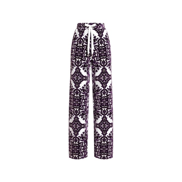 Dolce & Gabbana Majolica-print trousers