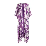 Dolce & Gabbana Majolica-print twill caftan dress