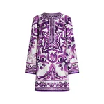 Dolce & Gabbana Majolica-print twill dress