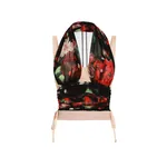Dolce & Gabbana Marquisette and chiffon corset top with floral print
