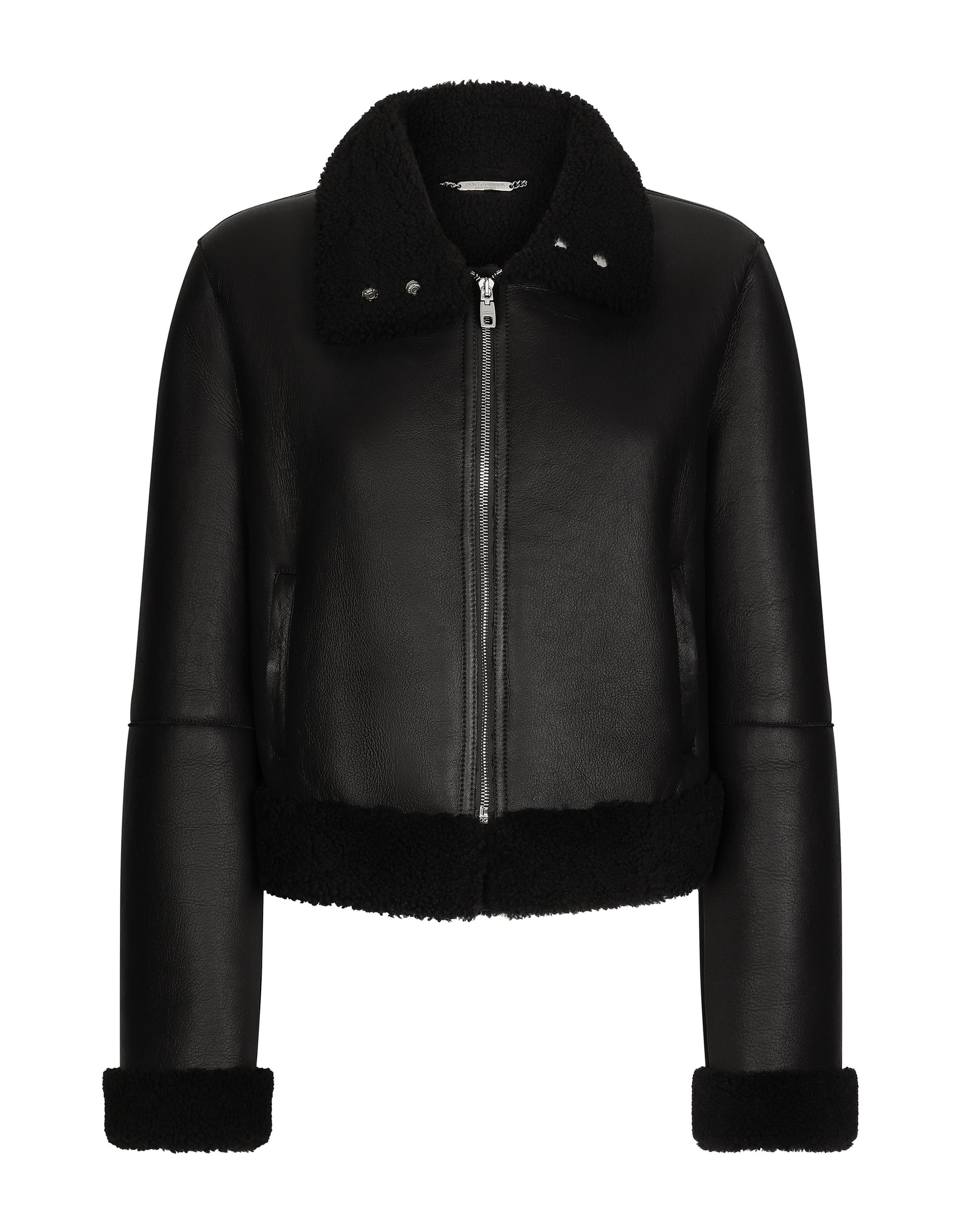 Dolce & Gabbana Merino shearling jacket