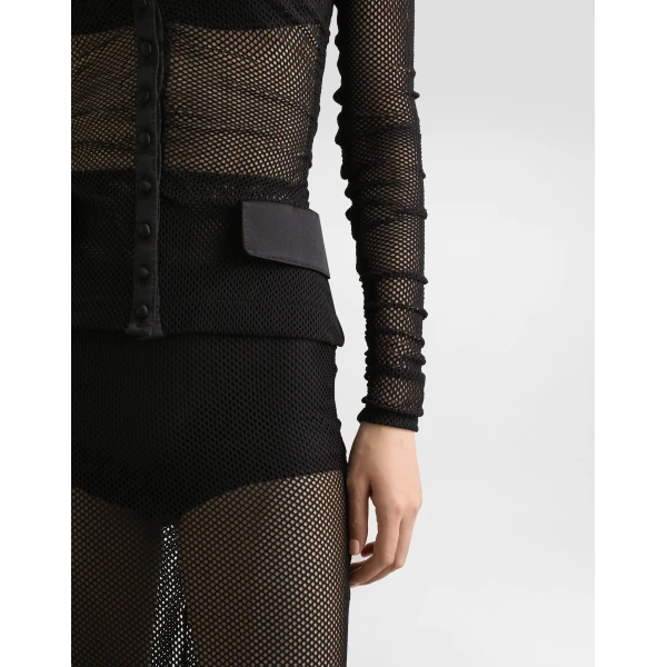 Dolce & Gabbana Mesh shirt jacket, view 6