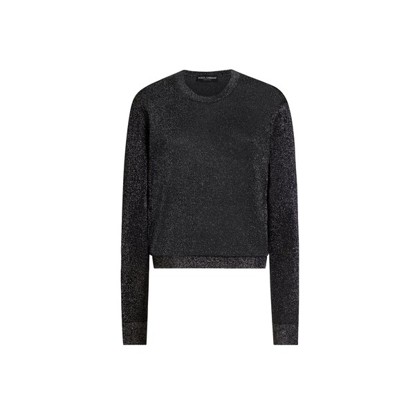 Dolce & Gabbana Metallic viscose pullover Knit