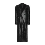Dolce & Gabbana Micro-sequined double-breasted coat