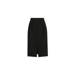 Dolce & Gabbana Midi skirt in double wool crêpe
