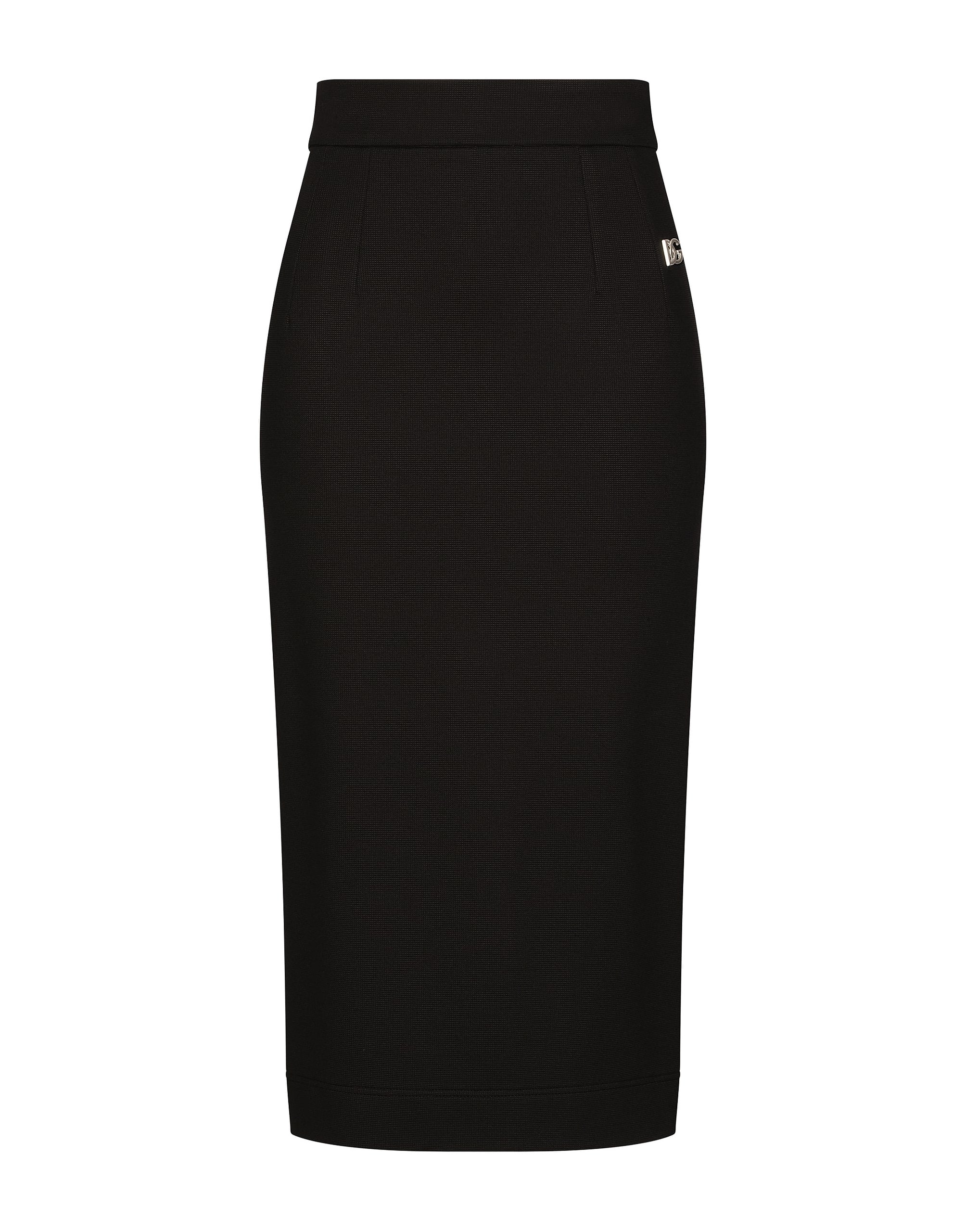 Dolce & Gabbana Milano rib midi skirt