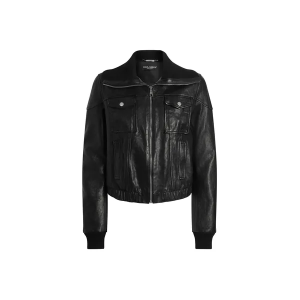 Nappa leather jacket