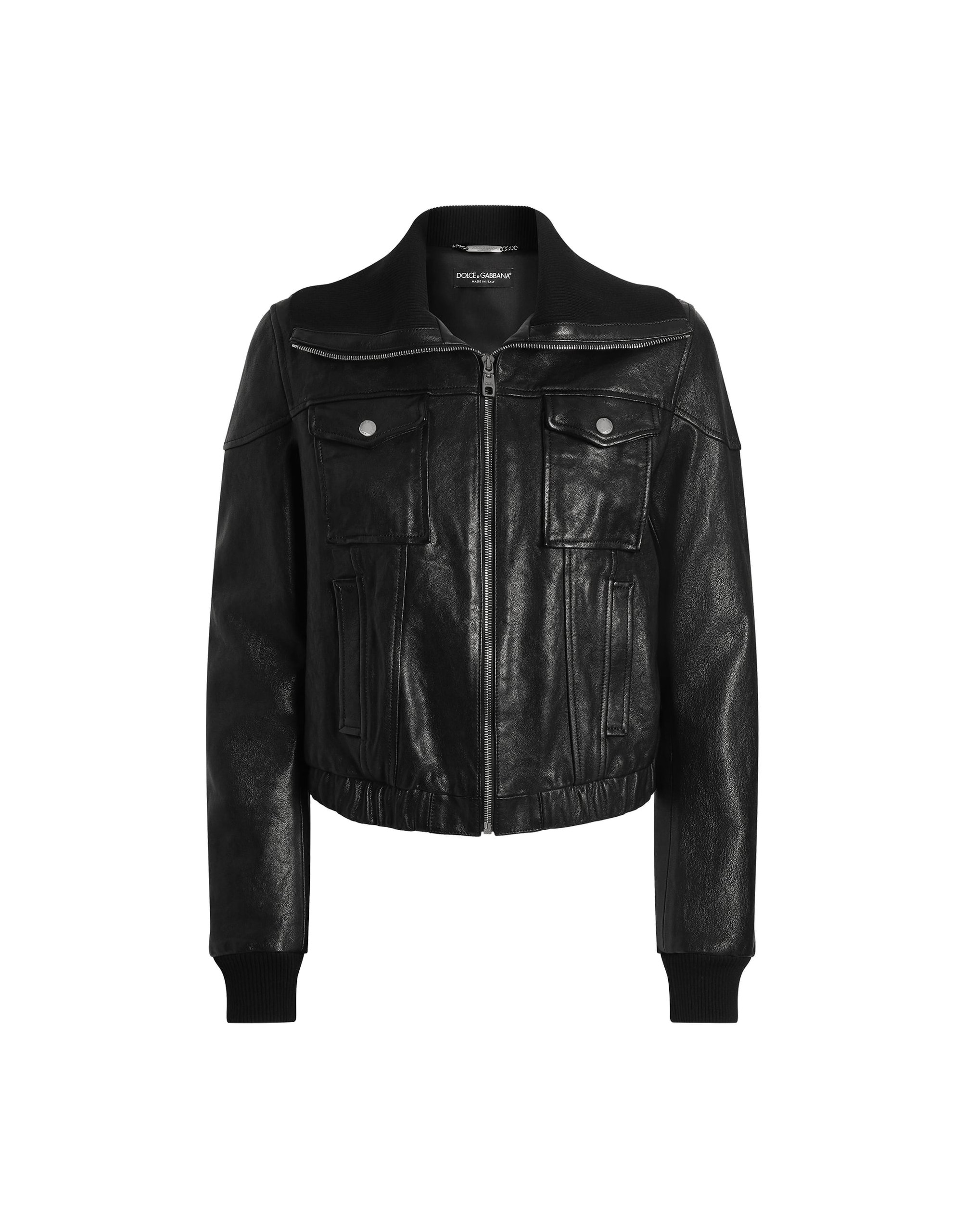 Dolce & Gabbana Nappa leather jacket