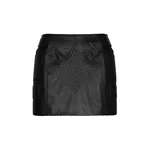 Dolce & Gabbana Nappa leather miniskirt Skirt