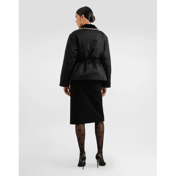 Dolce & Gabbana Nylon jacket with embossed logo, view 3
