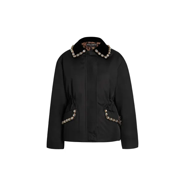 Dolce & Gabbana Nylon jacket with embossed logo