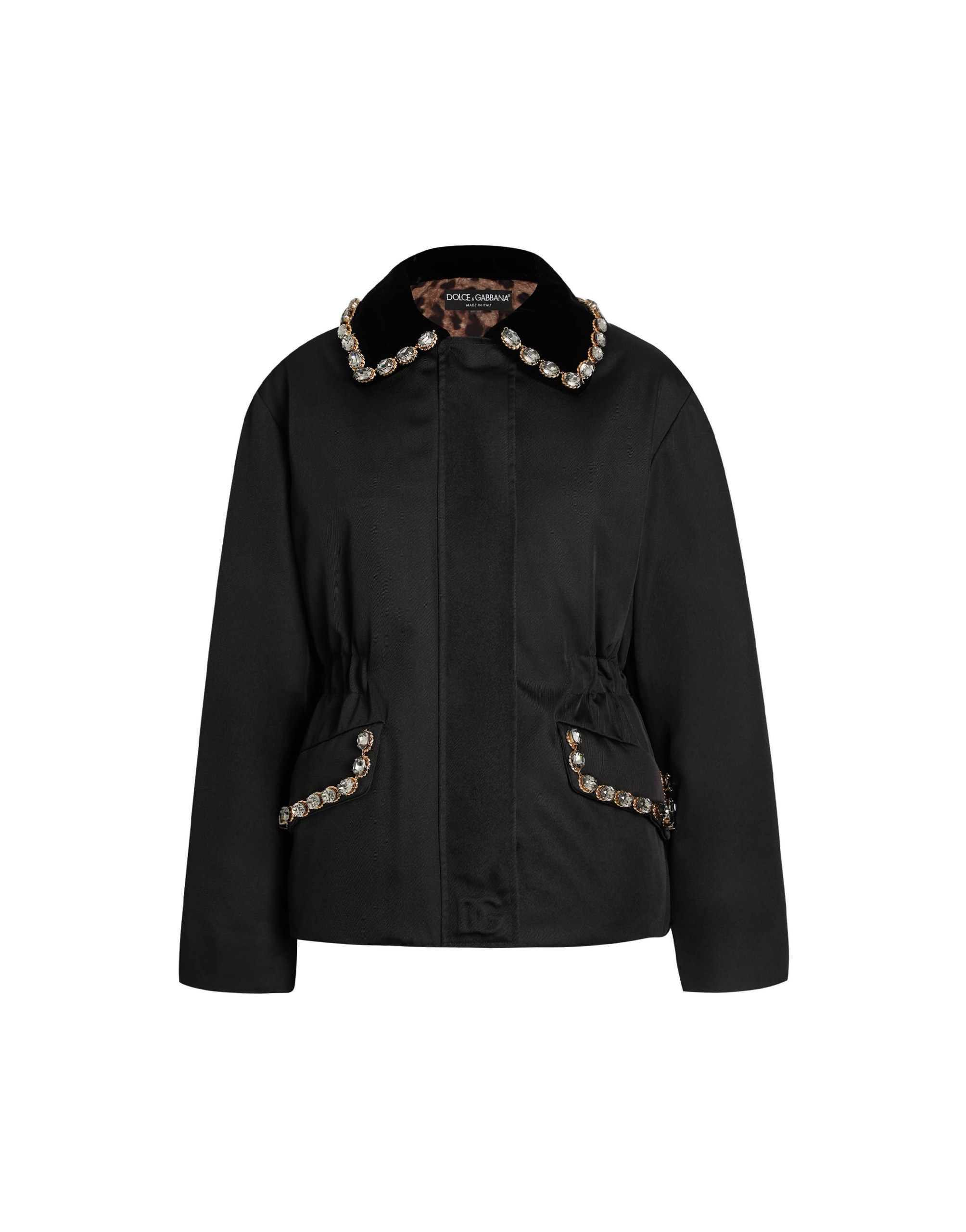 Dolce & Gabbana Nylon jacket with embossed logo