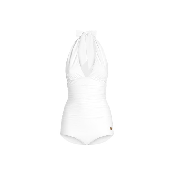 Dolce & Gabbana One-piece swimsuit with plunging neckline