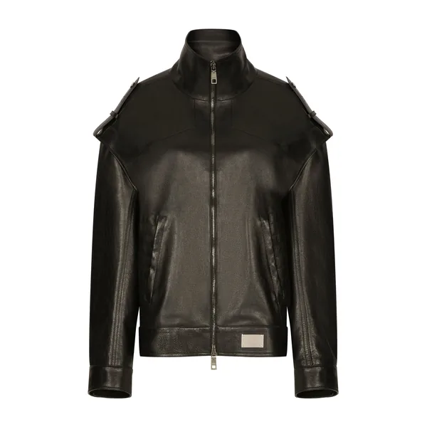 Dolce & Gabbana Oversize bullskin jacket