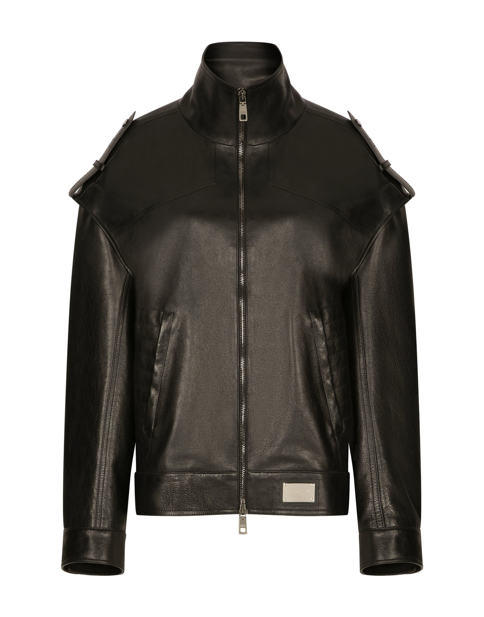 Dolce & Gabbana Oversize bullskin jacket