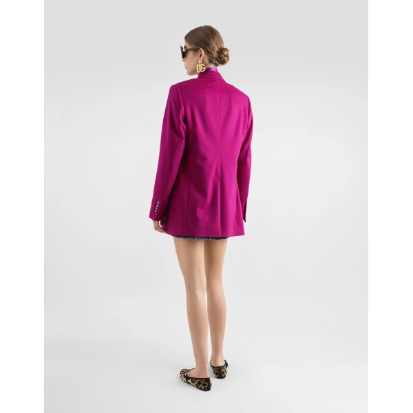 Dolce & Gabbana Oversize double-breasted cashmere jacket, view 3