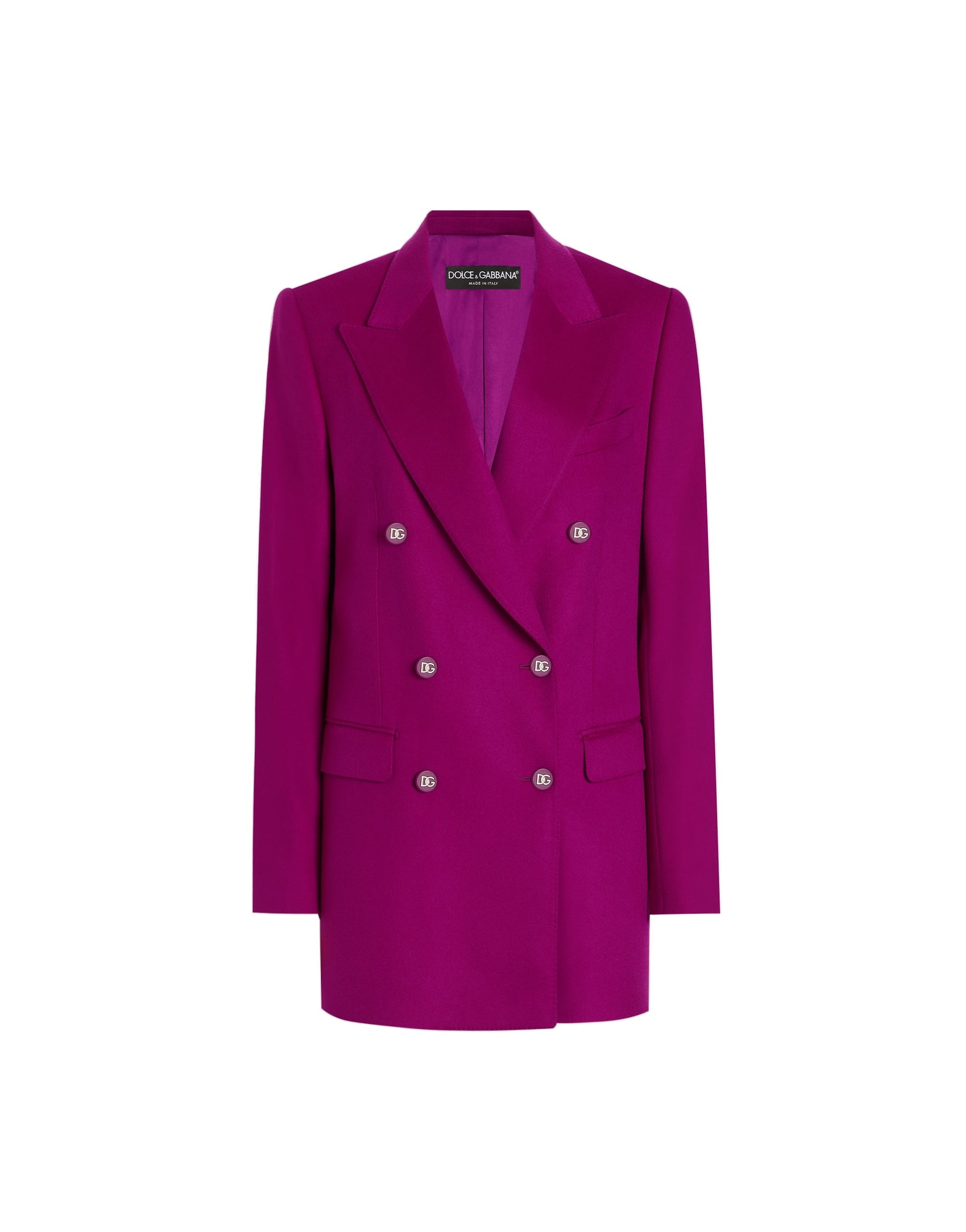 Dolce & Gabbana Oversize double-breasted cashmere jacket