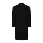 Dolce & Gabbana Oversize double-breasted coat in wool crepe