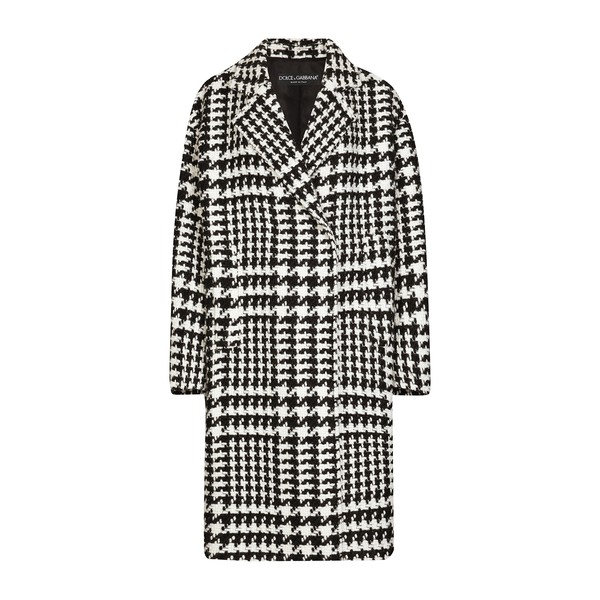 Dolce & Gabbana Oversize houndstooth coat