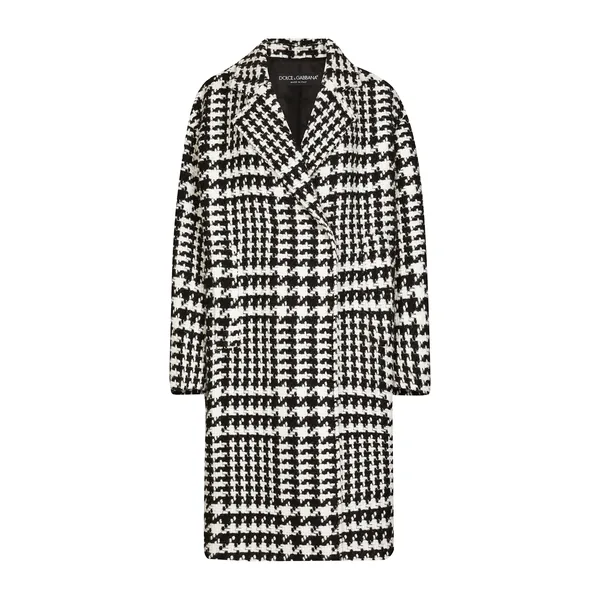 Dolce & Gabbana Oversize houndstooth coat
