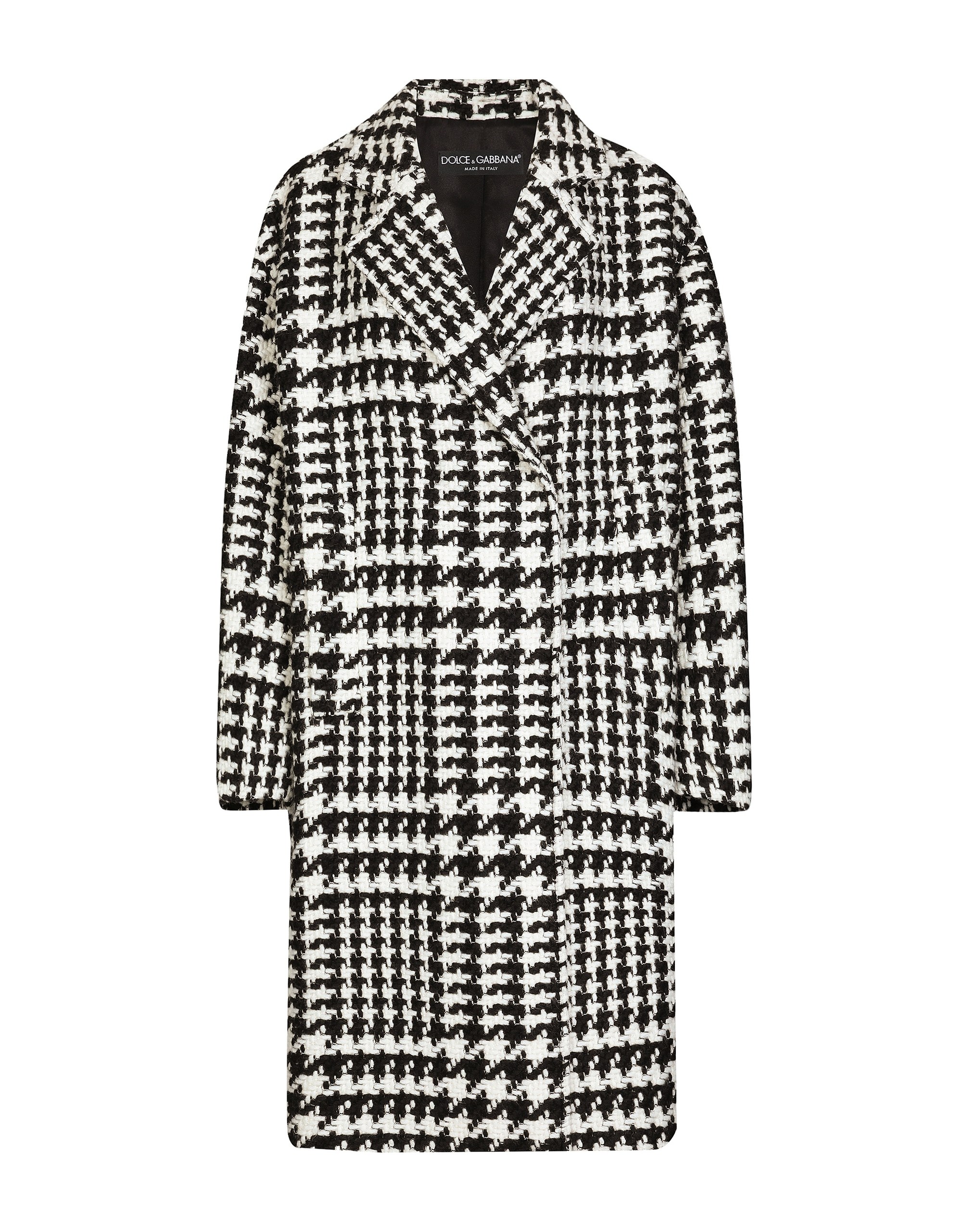 Dolce & Gabbana Oversize houndstooth coat