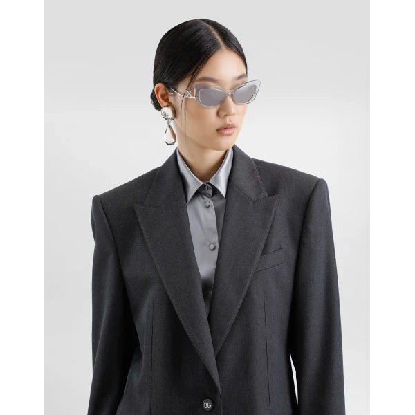 Dolce & Gabbana Oversize woolen jacket, view 5
