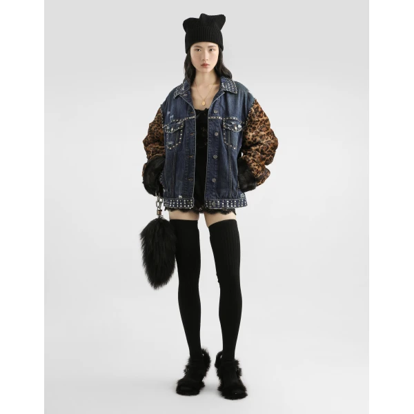 Dolce & Gabbana Oversized denim jacket, view 2