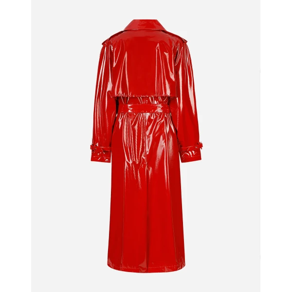 Dolce & Gabbana Patent leather trench coat, view 2